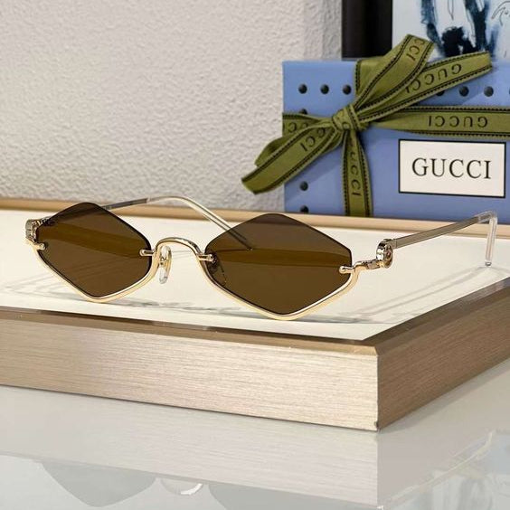 Óculos de sol Gucci Eyewear Geométrico Double G